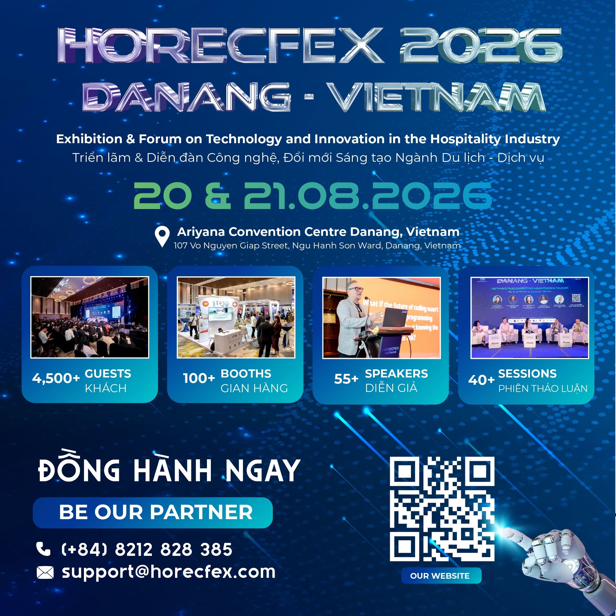 Áp phích sự kiện HORECFEX Việt Nam 2026